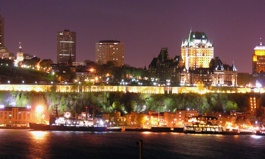 Quebec City At Night